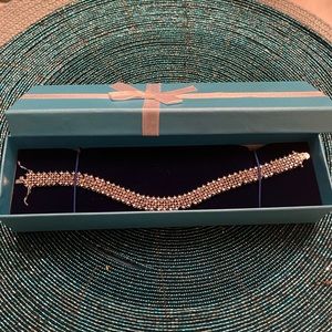 3 carat real earth mined diamond bracelet